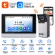 Kit videointercom video IP pentru apartamentul Tuya Smart WiFi, cu un buton de apel și unitate exterioară reotporta la a